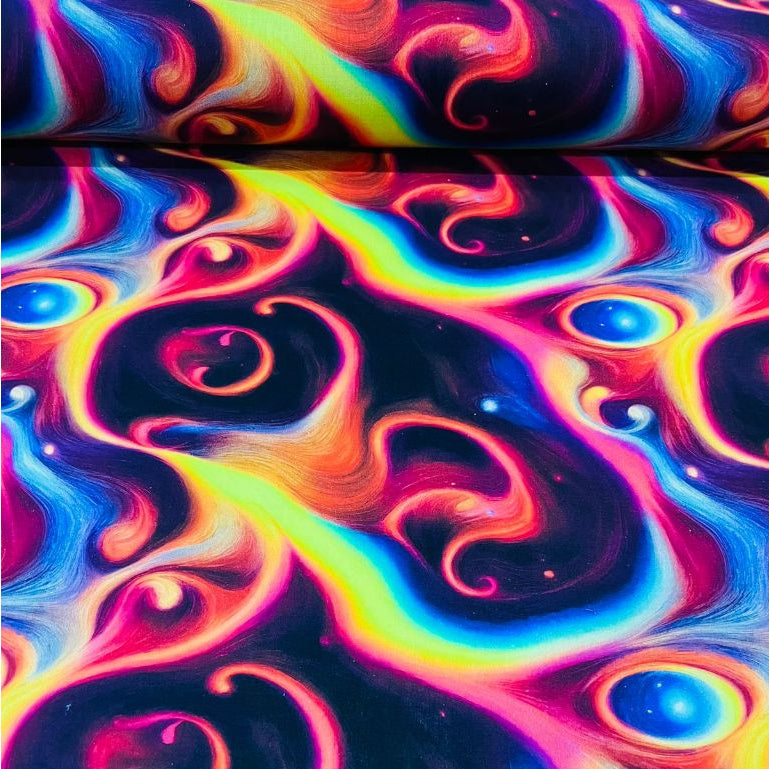 Tecido Tricoline  Estampas Digitais 100% Algodão 50cm x 1,50