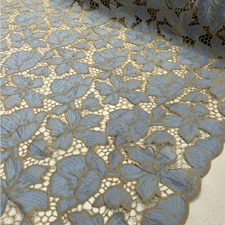 Tecido Laise Richilieu premium 100% algodão 1,40 largura
