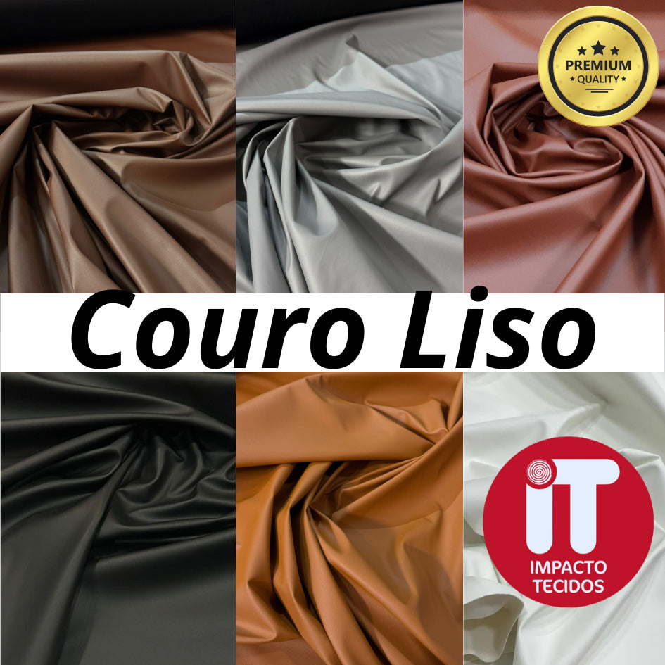 Tecido corino Couro Sintético 1,40m largura