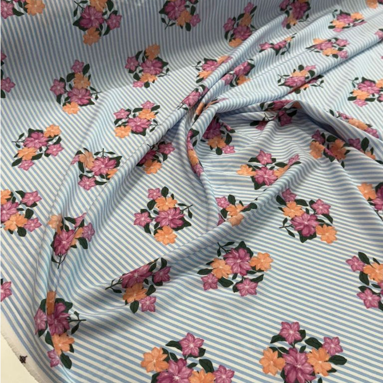 Tecido Crepe Camisaria Spandex 1,40m largura