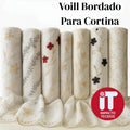 Tecido Voil Bordado 2,80m largura