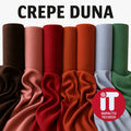 Tecido Crepe Duna Air Flow Liso Modinha Feminina 1,5m