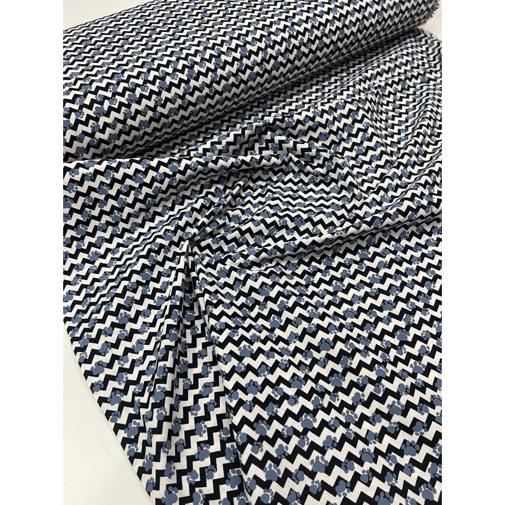 Tecido TRICOLINE Estampado 100% Algodão 1,50m largura Est 67 a 100