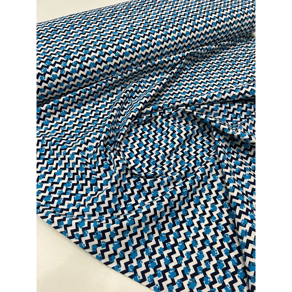 Tecido TRICOLINE Estampado 100% Algodão 1,50m largura Est 67 a 100