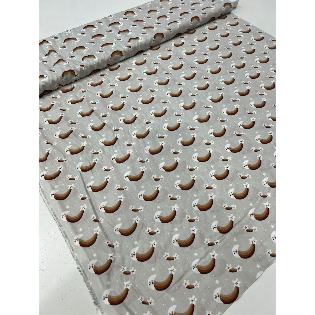 Tecido TRICOLINE Estampado 100% Algodão 1,50m largura Est 67 a 100