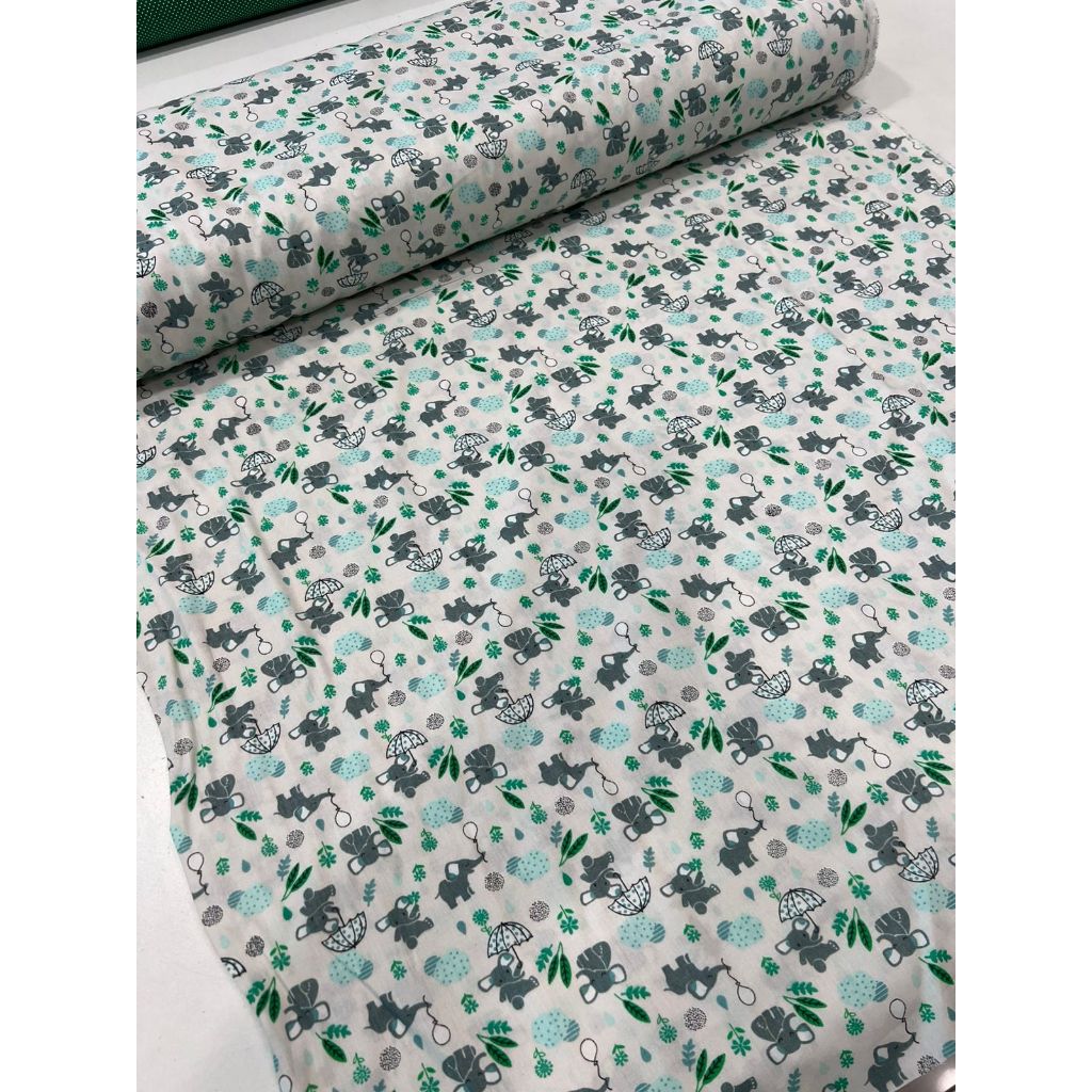 Tecido Tricoline Estampado 100% Algodão 50cmx1,50m largura- Est 101 a 133