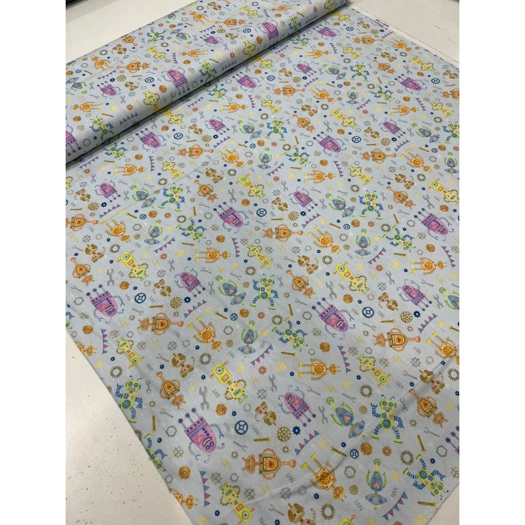 Tecido Tricoline Estampado 100% Algodão 50cmx1,50m largura- Est 101 a 133
