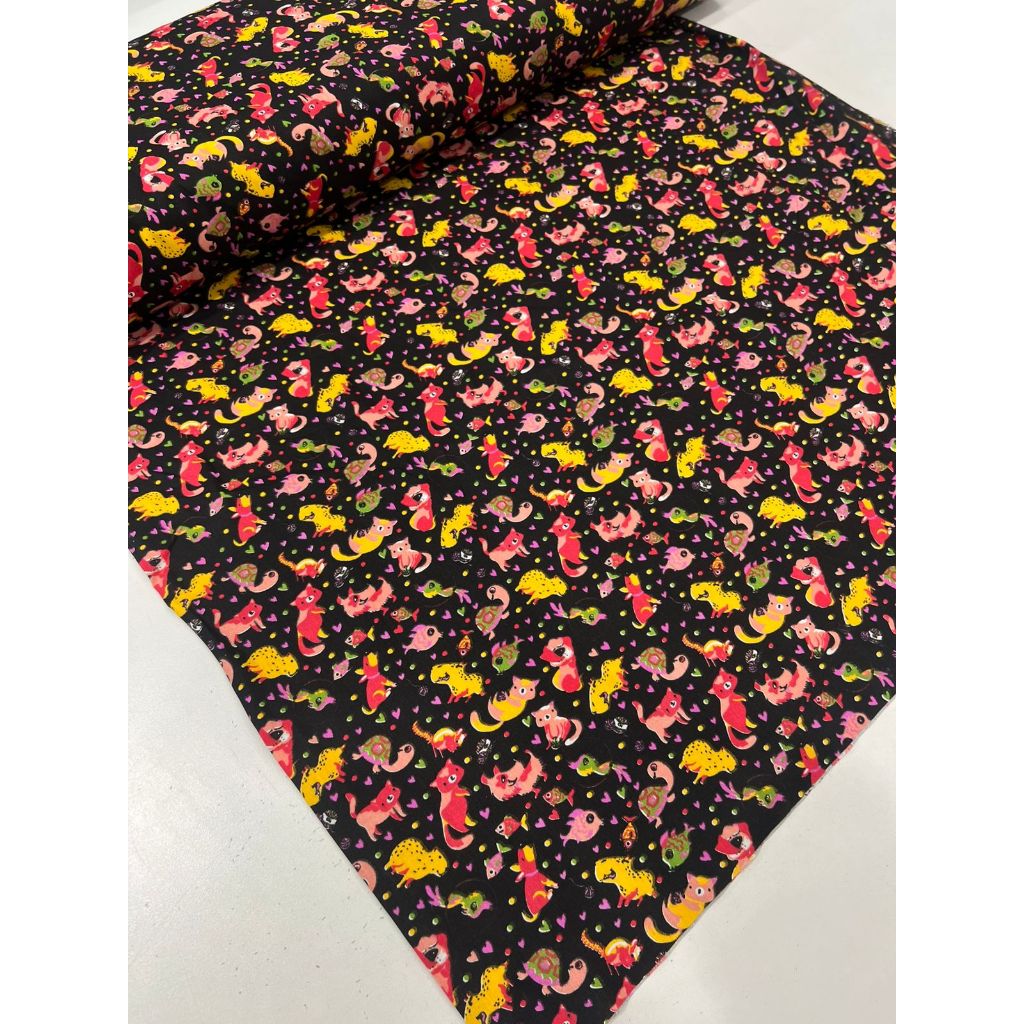 Tecido Tricoline Estampado 100% Algodão 50cmx1,50m largura- Est 101 a 133