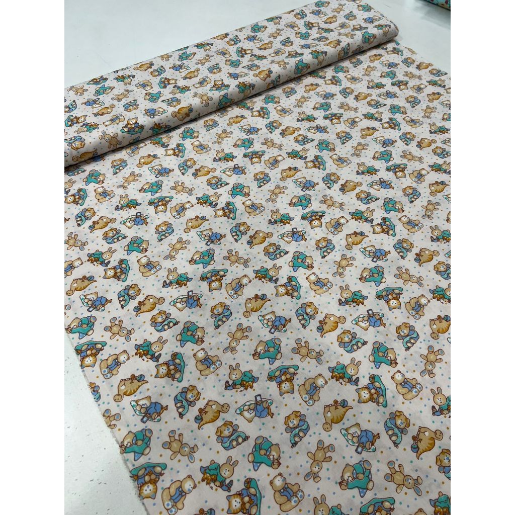 Tecido Tricoline Estampado 100% Algodão 50cmx1,50m largura- Est 101 a 133
