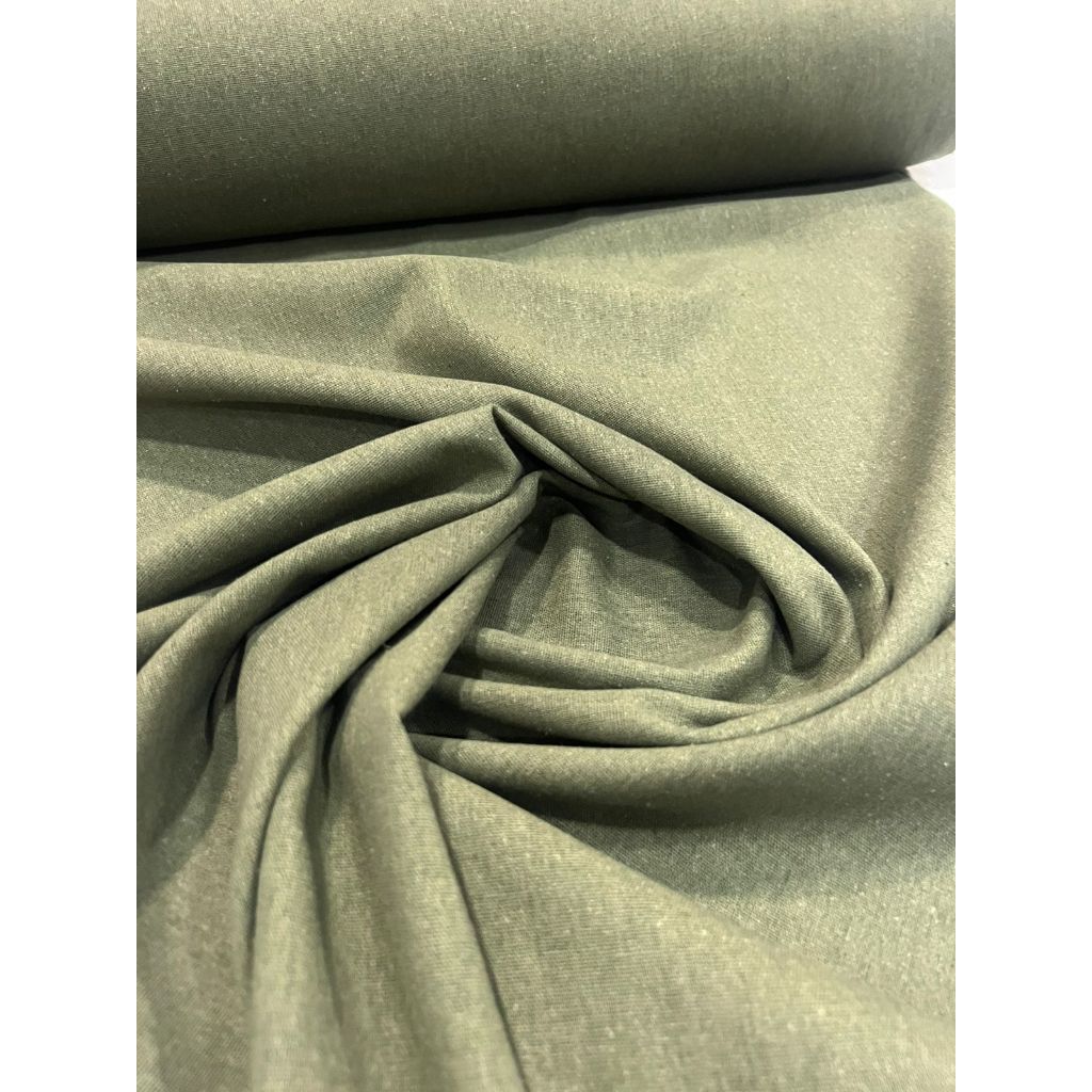 Tecido Linho com Elastano 55% linho 43% viscose 2% elastano 1,40m largura