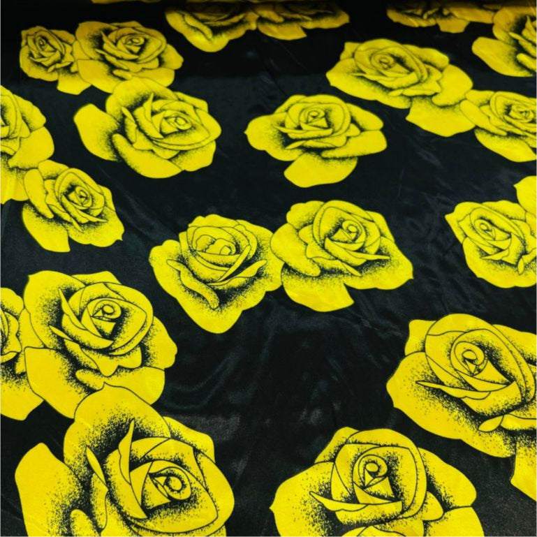 Cetim Charmousse Estampado 1,5 de Largura