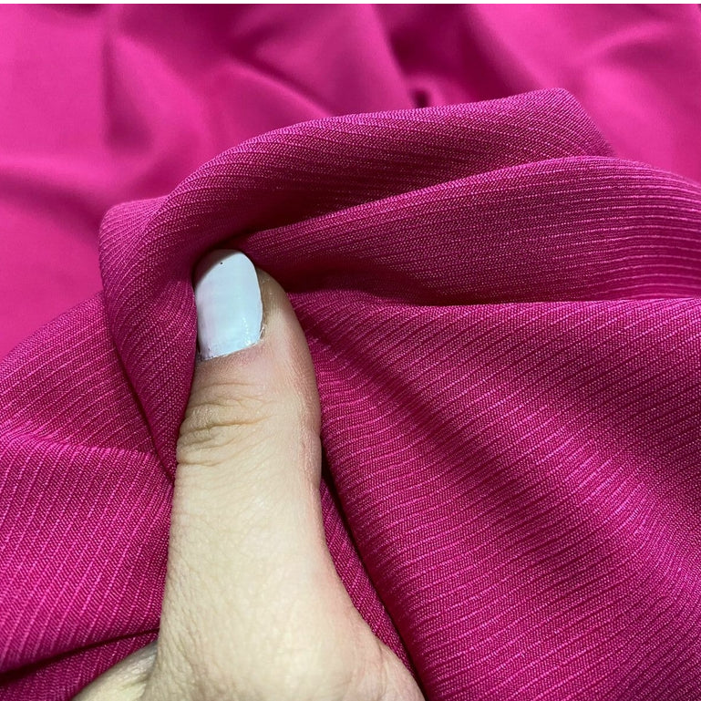 Tecido Crepe Salina Twill Liso e estampado 1,40m largura
