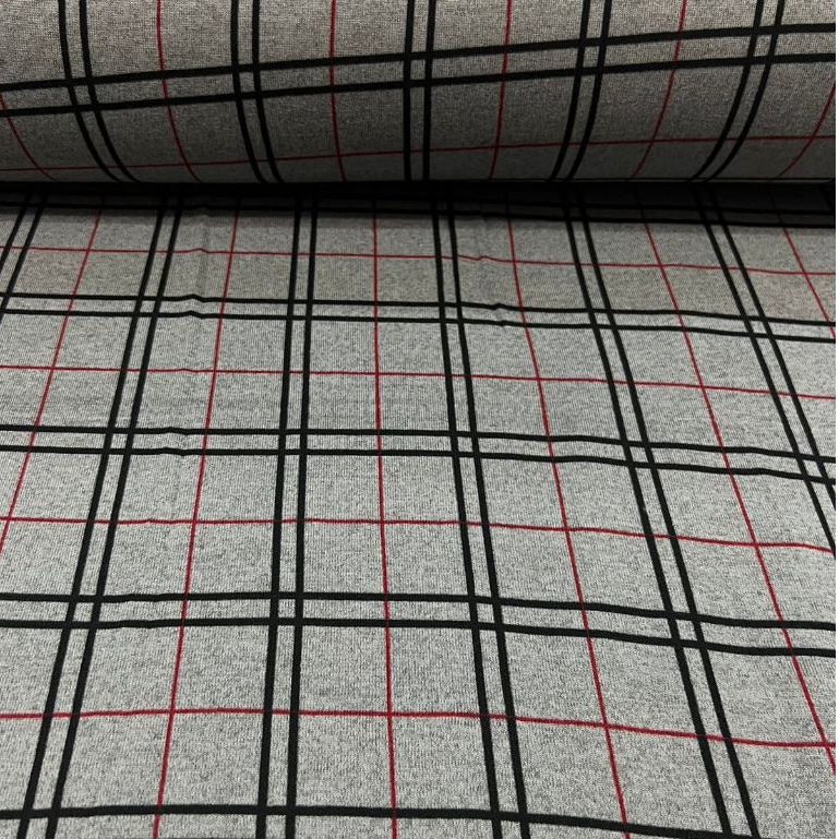 Tecido malha tricot Estampada lãzinha 1,60m largura