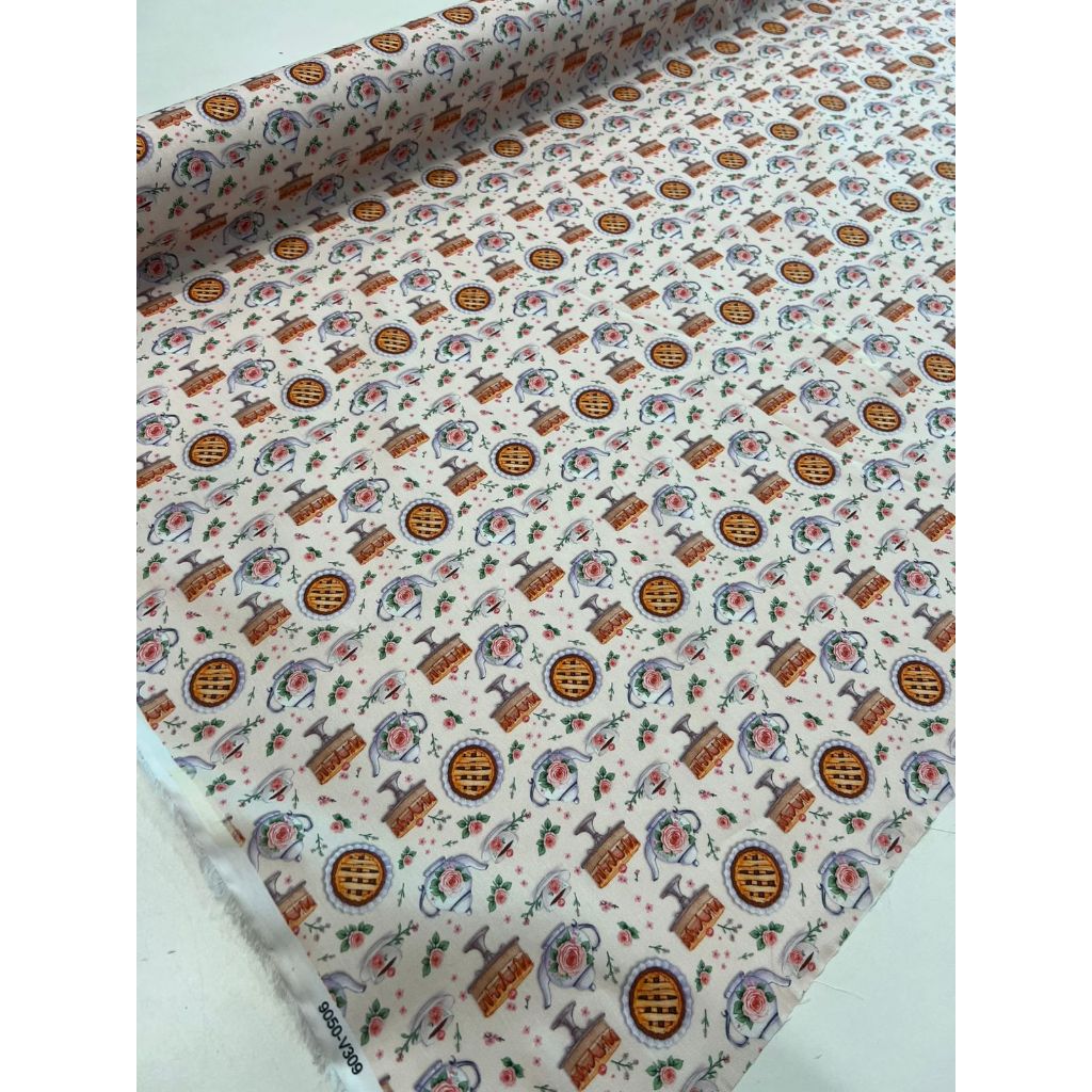 Tecido Tricoline Estampado 100% Algodão 50cmx1,50m Est 341 a 377