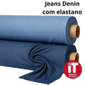 Tecido Jeans Tencel Denin com elastano 1,50m largura