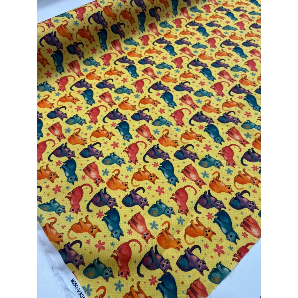 Tecido Tricoline Estampado 100% Algodão 50cmx1,50m - Est 378 a 447