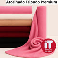 Atoalhado Felpudo De Microfibra 1,45m largura