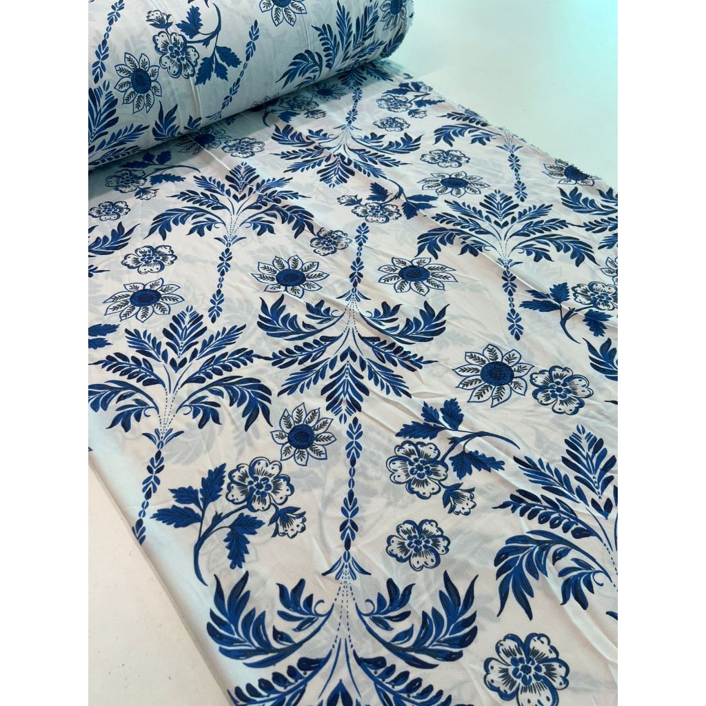Tecido Crepe Duna Estampado  1,46 lagura