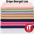 Tecido Crepe Georgete 1,50m largura