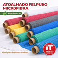Tecido Atoalhado Felpudo Jacquard De Microfibra 1,50mt de largura