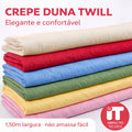 Tecido Crepe Duna twill Air Flow 1,50m largura