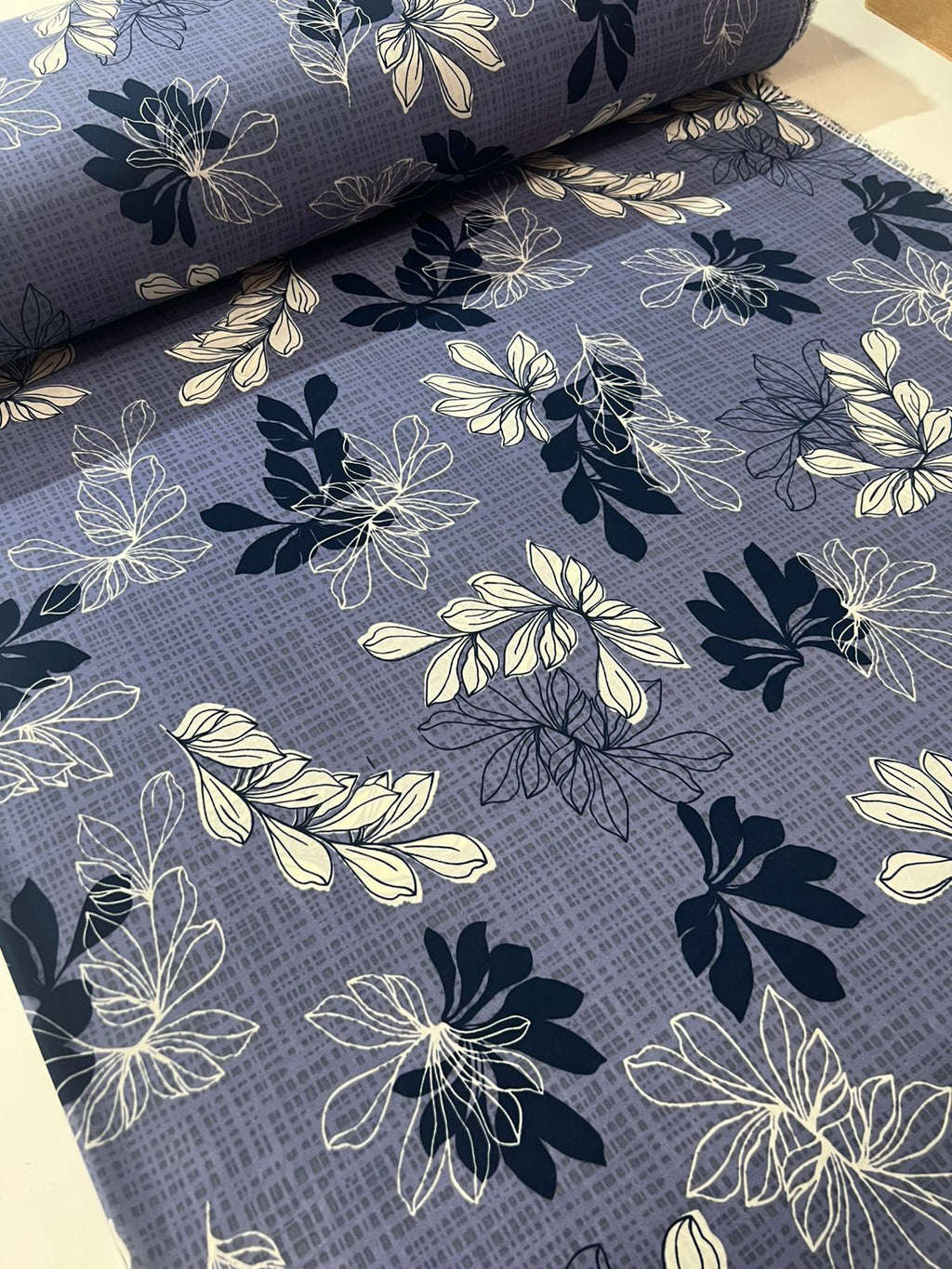 Tecido Liganete estampada Malha fria 1,60m largura
