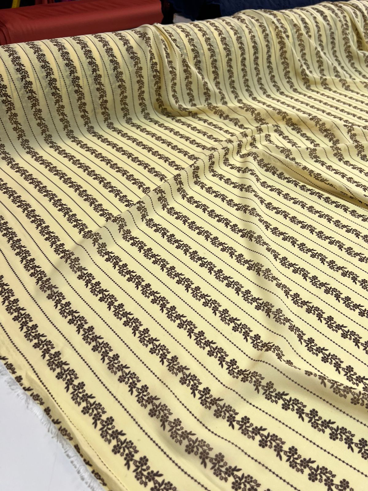 Tecido Crepe Georgette Estampado 1,50m largura