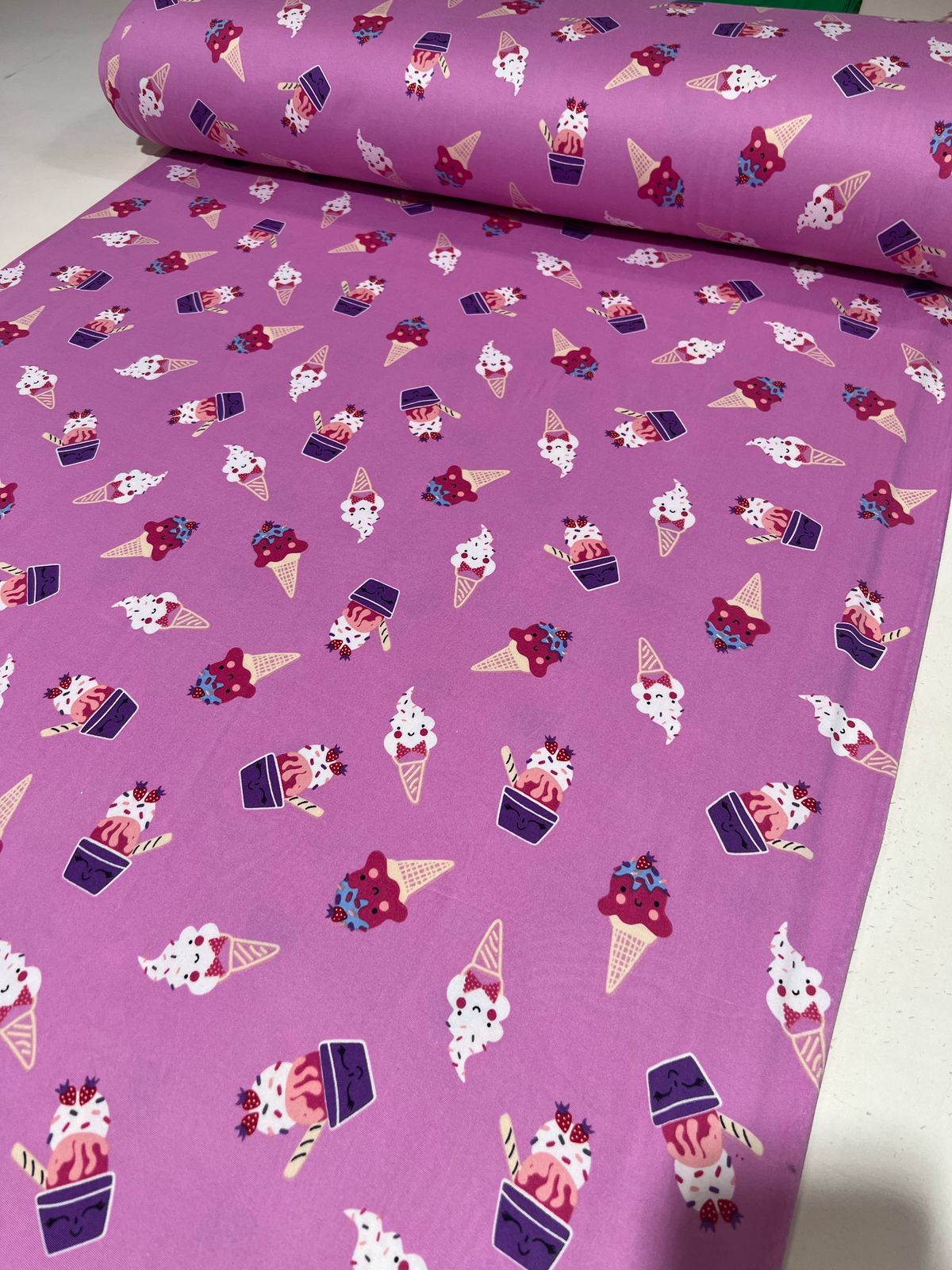 Tecido Malha para pijama estampada Suede Light Ultra Macio 1,60m largura