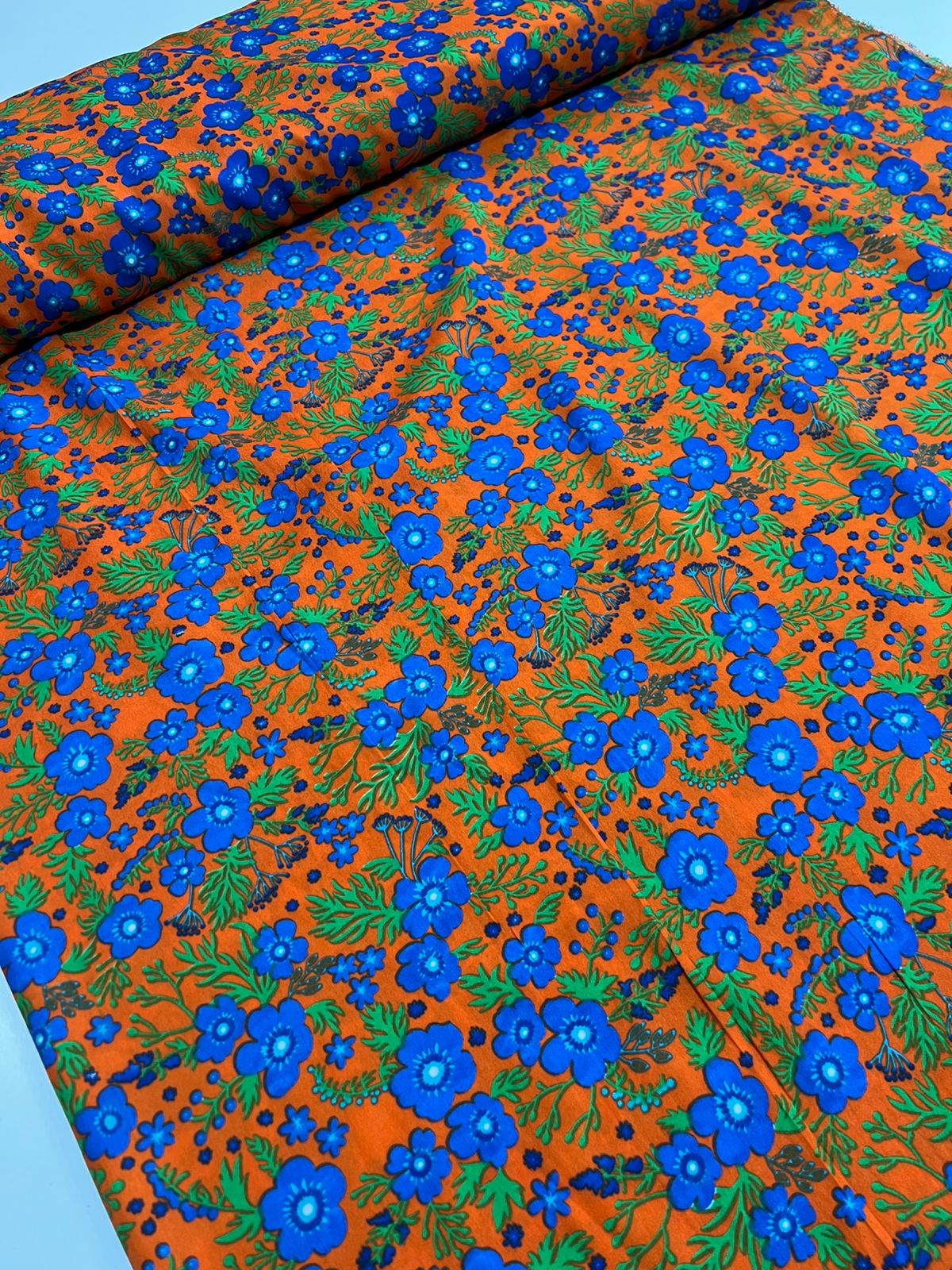 Crepe Aya estampado 1,40 largura toque de seda sedinha
