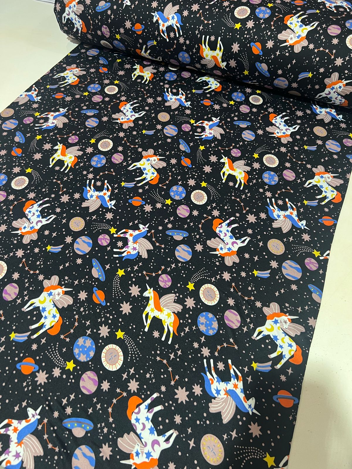 Tecido Malha para pijama estampada Suede Light Ultra Macio 1,60m largura