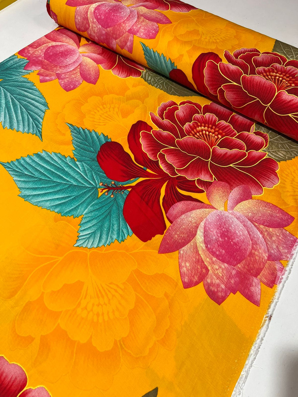 Tecido Viscolinho Estampado 100% Viscose 1,45m largura
