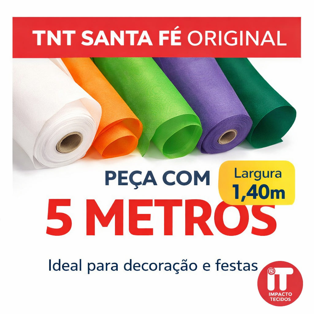 TNT Liso Santa Fé 40g 5 Metros x 1,40m largura