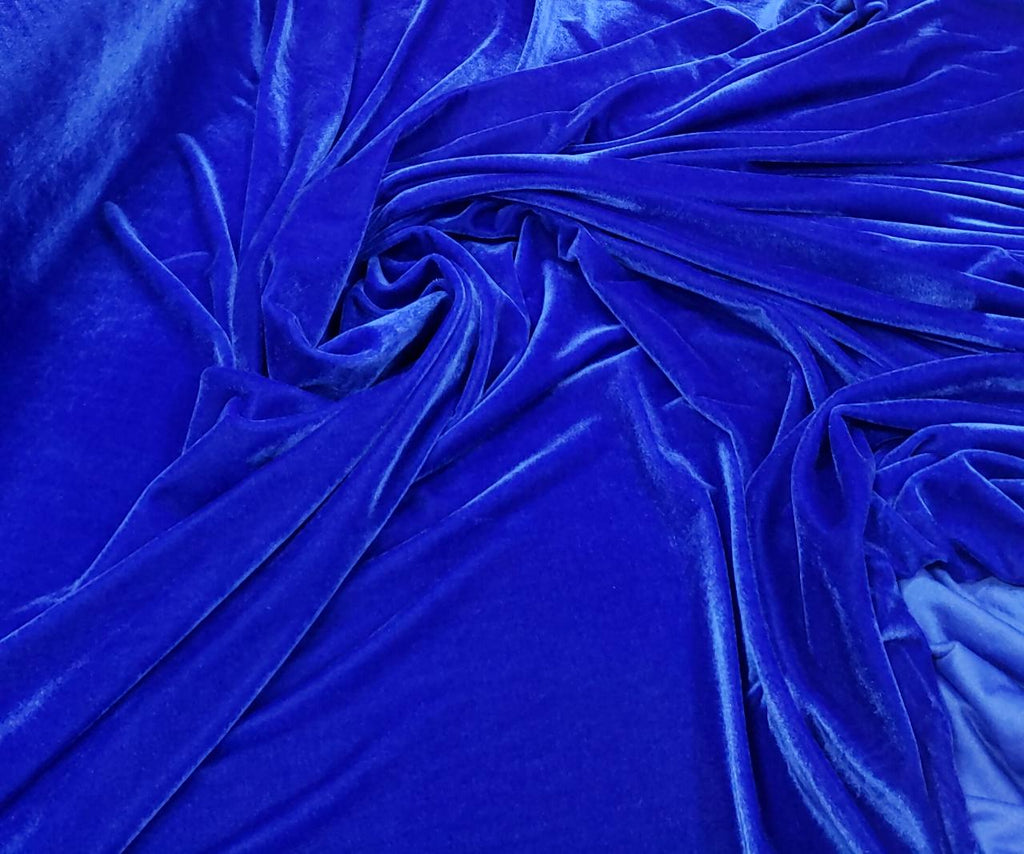 Tecido Veludo Molhado cristal Spandex 1,50m largura
